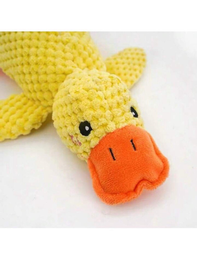 Yellow Duck Plush Toy Pillow 17.7 inches
