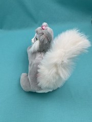 Vintage Hasbro Kitty Surprise Plush Cat Mom & 3 Baby Kittens 1992 Gray White 90s