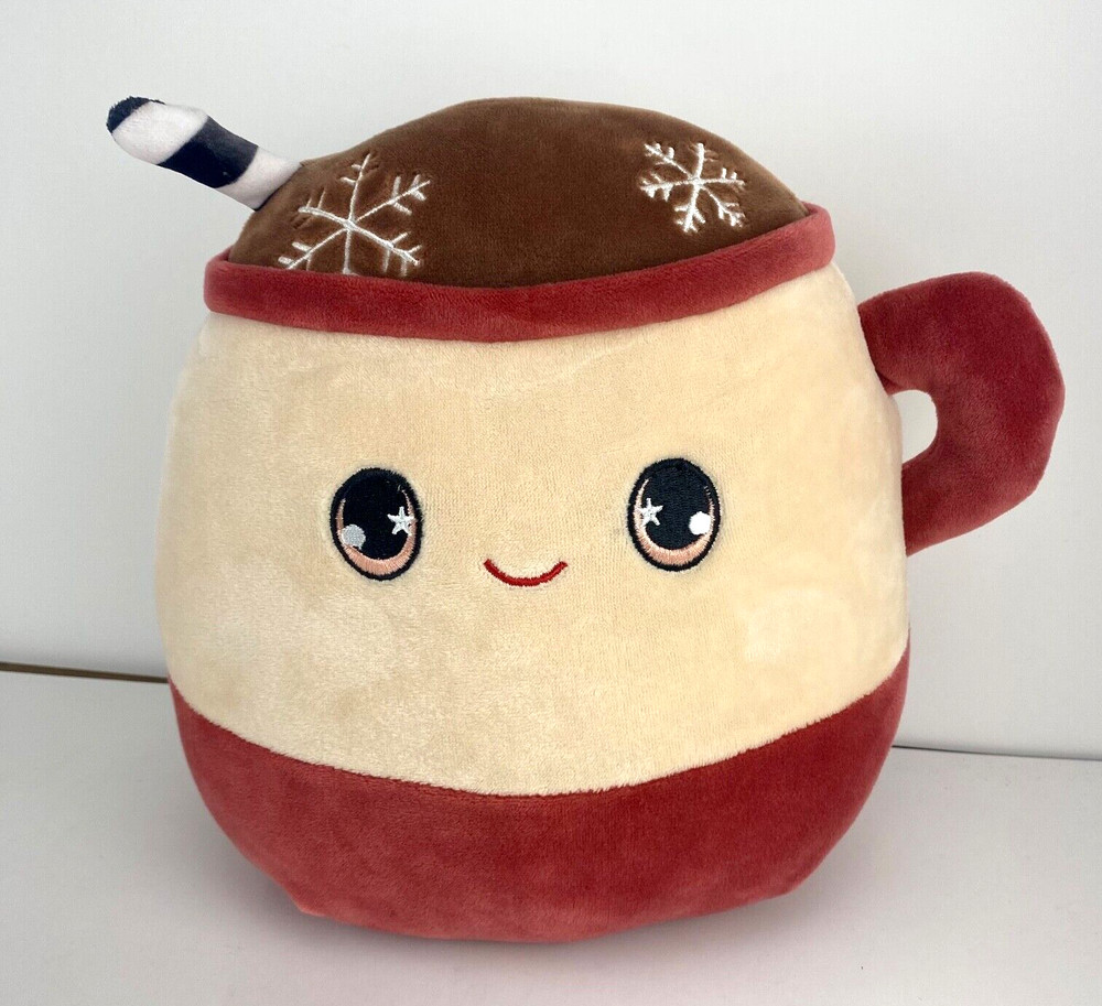 Squishmallow Scented 8″ Marshina Cup o’ Hot Chocolate Cocoa Mug Plush Cuddly Toy
