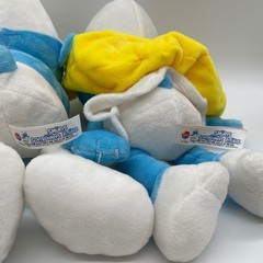 Set of 3-The Smurfs Plush Set Smurfette Grouchy Smurf Classic 2023 Namco Peyo