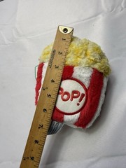 Squishable Comfort Food Popcorn Bucket 7” Plush Kids Stuffed Toy Red Soft Face