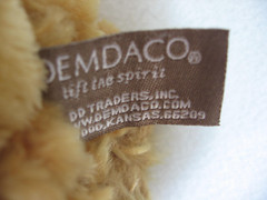 Demdaco Small Plush Puppy Dog Golden Retriever Plushie 6″
