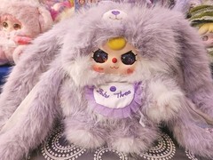 Authentic Baby Three Sugar Baby V2 Confirmed Purple Bunny GLITTER EYES!