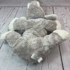 Animal Adventure Floppy Elephant Plush Bean Bag Baby Lovey Stuffed Animal Toy