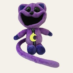 Poppy Playtime CatNap Smiling Critters Plush CultureFly Zipper Pocket Moon Toy