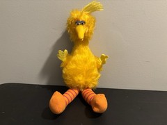 Vintage Sesame Street 1984 Child Guidance 13 Inch Big Bird Plush Stuffed Toy