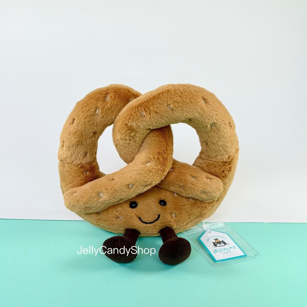 AUTHENTIC Jellycat Amuseables Pretzel- NWT- FAST SHIP