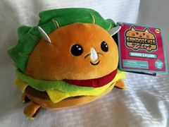NEW Sandoichis Sweets Series 2 Plush DAKOTA THE DINO BURGER Stuffed Toy