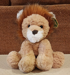 The Bearington Collection “Roary” 10.5 Inch Lion Plush Soft New With Tag