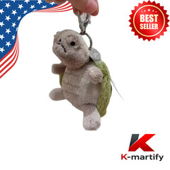 Jelly-cat Timmy Turtle Bag Charm – Soft Plush Toy Key-chain Best new in USA