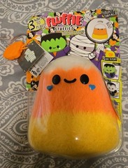 Fluffie Stuffiez Halloween Candy Corn Plush–3 Ways to Play, Pull the Fluff