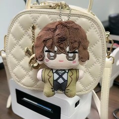 4″ Bungou Stray Dogs Dazai Osamu Plush Keychain Anime Stuffed Mascot Gift