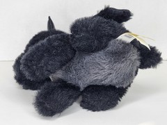 Walmart Black Dragon With Purple Eyes 7″ Halloween Plush Stuffed Animal Toy