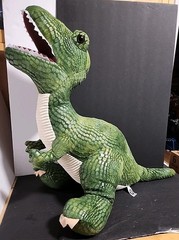 Dinosaur Tyrannosaurus T REX Plush Berkley Jensen Large 25″ Scalely Soft Texture
