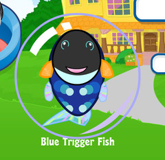 Webkinz Blue Trigger Fish Virtual Adoption Code Only Messaged Webkinz Lil Kinz!!