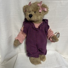 15 in STANDING HEIGHT BEAR YVONNE BY GANZ PLUSH
