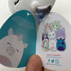 Kellytoy Squishmallows Sofia the Unicorn Backpack Clip New With Tag Rainbow Tail