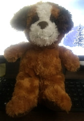 KELLYTOY BROWN BEAR PLUSH STUFFED ANIMAL 16″ LONG