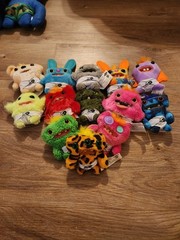 Fuggler Funny Ugly Monster Plush Lot of 46 minis Baby’s