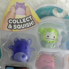 Squishmallows Series 2 Squish A Longs 8 Mini Squish Set ~ Mystery Squish Inside