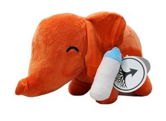 Follow Your Legend Timmy The Elephant Orange Plush Toy Stuffed Animal