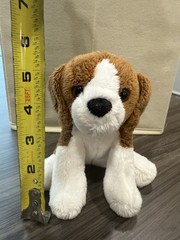 Douglas Beagle Dog Small Plush Stuffed Animal Brown White Black (6-14 in)