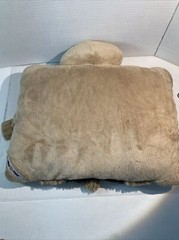 Pillow Pet Pee-Wee Plush Dog Brown Puppy Foldable Stuffed Animal Toy Lovey 17”