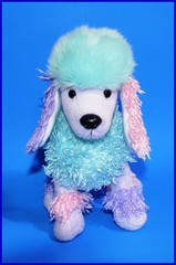 HM708 Ganz Webkinz – Poofy Poodle – 9″ Plush Stuffed Dog – No Code – Pre-Owned