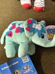 Cepia Pop Art Soft Mini Elephant Plush Lot Of 15 NEW No Duplicates
