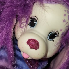 Just Play Puppy Surprise Plush Stuffed Puppy Dog Purple/Blue/Pink Small 2018