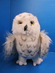 Snow Owl Douglas Plush Stuffed Bird White 9″ Tall Toy Foul