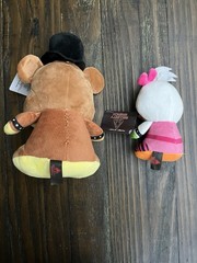 Five Nights at Freddy’s 12” Freddy And 8” Chica Security Breach Plush Lot Of 2