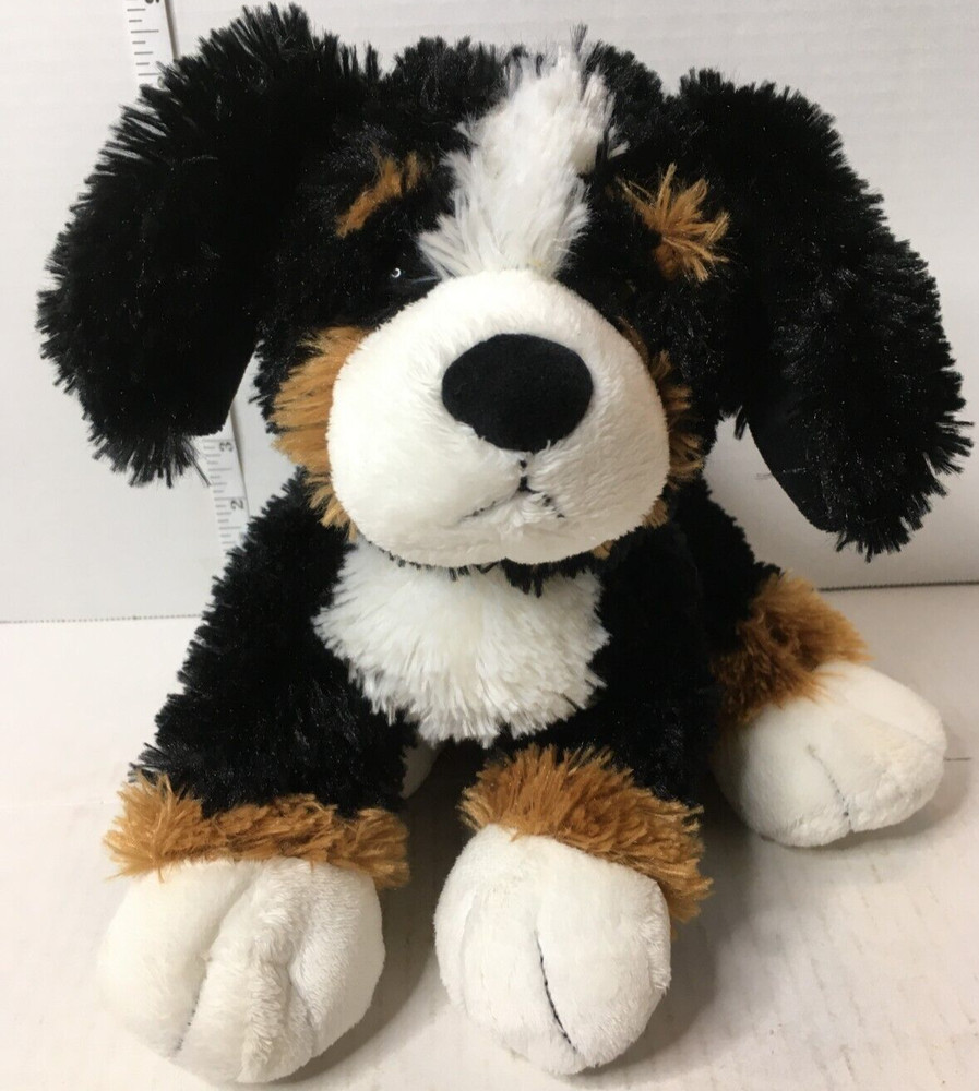 Gund Tricolor Brown Tan White Plush Burmese Mountain Dog Puppy “Randle” 13″