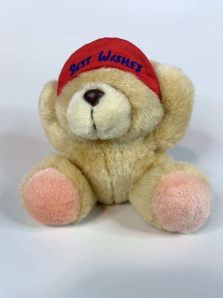 1990’s Andrew Brownsword “Forever Friends – Best Wishes” Plush 5″ Teddy Bear