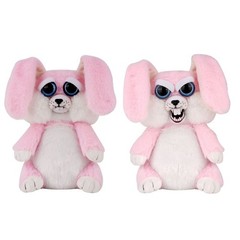 Feisty Pets® Bella Bigmouth™ the Pink Bunny Plush Stuffed 8.5″ Tall