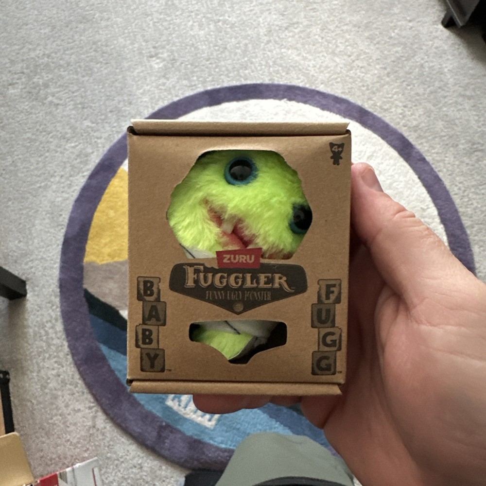 Sealed Fuggler Baby Fugg Series 3 Shameless Goof Green Long-haired