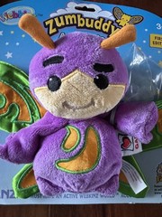 Ganz Webkins Zumbuddy Zuzu Giggly Zum New With Codes Purple Blue New Old Stock