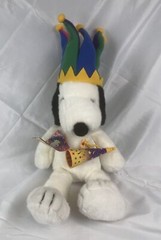 Macys Exclusive It’s Snoopy Time 25″ Plush Toy Peanuts Christmas New Years NWT