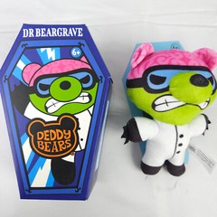 Deddy Bears Dr Beargrave Series 3 5″ Plush Coffin Box NIB