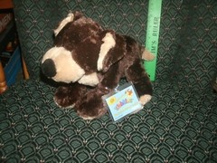 Ganz WEBKINZ * MOCHA PUP * dog (HM348) new/unused tags ~ approximately 9″
