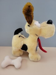 Vintage 1983 Odie Dog 11″ Plush Dakin Garfield Cartoon Character RARE EXCELLENT