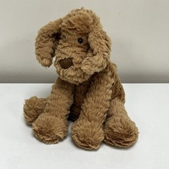Jellycat Fuddlewuddle Puppy Dog Plush Tan Golden Brown Stuffed Animal 9” Toy