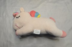 Unicorn World Pink Plush Stuffed Unicorn Rainbow 11″ Soft Sleepy Baby Lovey