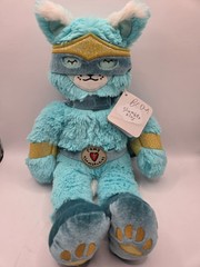 Slumberkins Superhero With Tag Lynx Kin Hero Camp Plush Stuffed Animal 14″