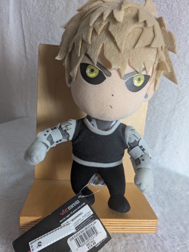 Great Eastern Entertainment One Punch Man Genos Demon Cyborg Plush 8″ NWT!