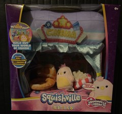 Squishmallows Squishville Cinema Play set Mini squishmallow W/Accessories NEW