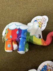Cepia Pop Art Soft Mini Elephant Plush Lot Of 15 NEW No Duplicates