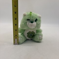 Vintage Kenner 1983 6” Care Bears Good Luck Bear Green Lucky Shamrock Plush!