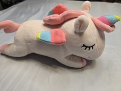Unicorn World Pink Plush Stuffed Unicorn Rainbow 11″ Soft Sleepy Baby Lovey
