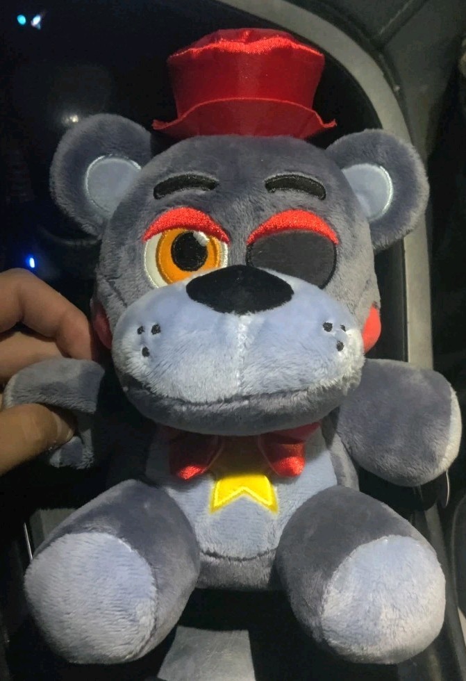 Five Nights at Freddy’s FNAF Jazwares Lefty Plush 8″ Box Lunch Barcode IN HAND
